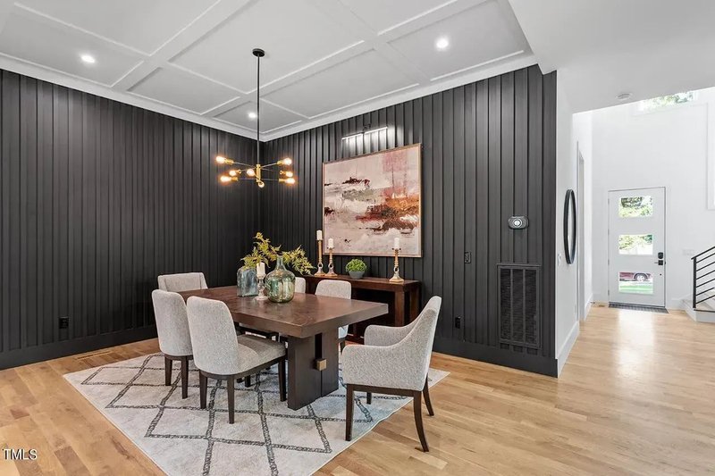Architectural House Design - Interior - Dining Room for Contemporary House Plan #1128-1 - 4 bed, 4.5 bath