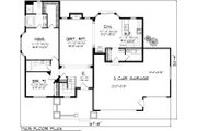Ranch Style House Plan - 2 Beds 2 Baths 1683 Sq/Ft Plan #70-1112 