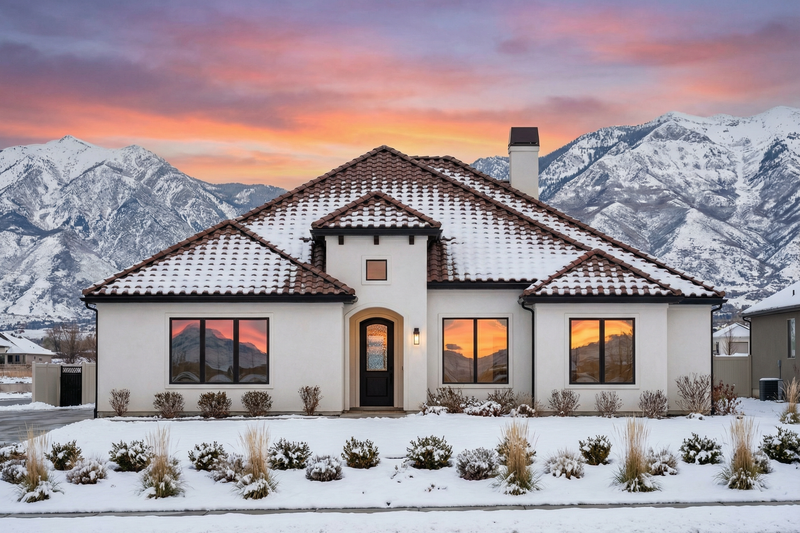 Architectural House Design - Exterior - Front Elevation 3 for Mediterranean House Plan #1096-97 - 4 bed, 2 bath