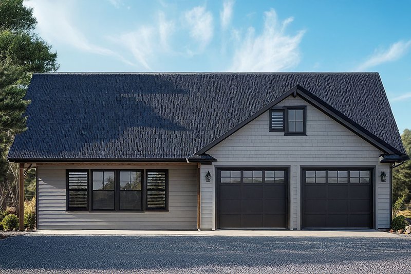 Dream House Plan - Traditional Exterior - Front Elevation Plan #124-942