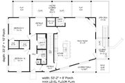 Country Style House Plan - 4 Beds 3.5 Baths 3308 Sq/Ft Plan #932-971 Floor 