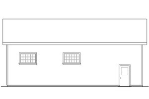 Exterior - Other Elevation for Traditional House Plan #124-1055, 0 bath