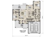 Farmhouse Style House Plan - 5 Beds 4.5 Baths 2623 Sq/Ft Plan #51-1418 