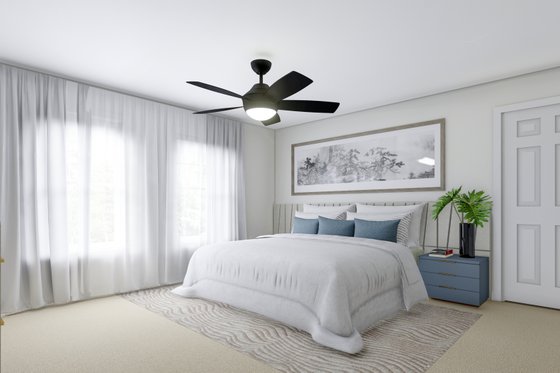 Interior - Master Bedroom 4 for Farmhouse House Plan #1060-317 - 18 bed, 12 bath