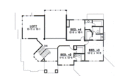Modern Style House Plan - 4 Beds 3.5 Baths 3424 Sq/Ft Plan #67-727 