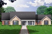 Country Style House Plan - 3 Beds 2 Baths 1724 Sq/Ft Plan #40-376 