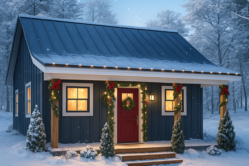 Home Plan - Cottage Exterior - Front Elevation Plan #44-301