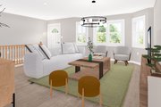 Ranch Style House Plan - 3 Beds 1.5 Baths 1350 Sq/Ft Plan #1060-388 