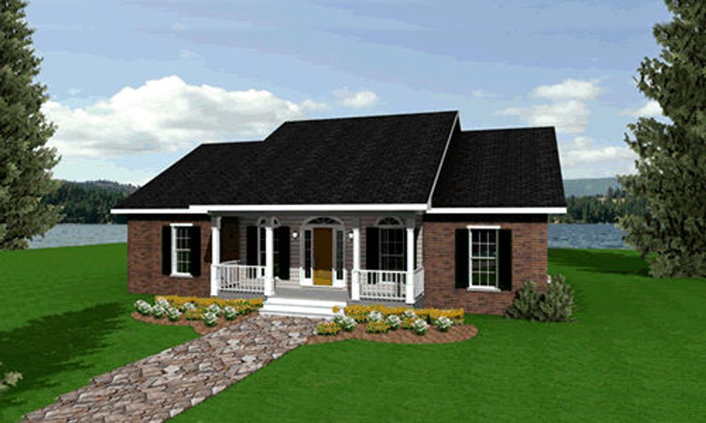 Ranch Style House Plan 3 Beds 2 Baths 1700 Sqft Plan 44 104