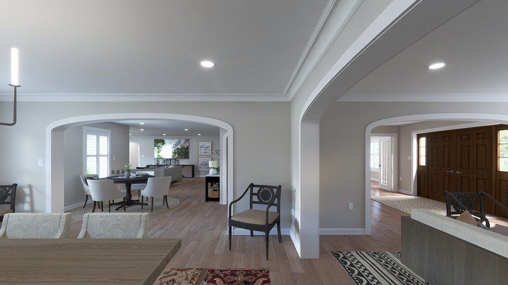 Traditional Style House Plan - 4 Beds 2.5 Baths 4028 Sq/Ft Plan #1060 ...