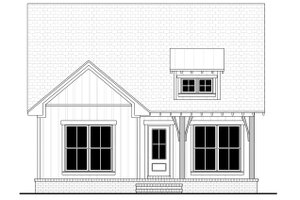 Exterior - Front Elevation 4 for Farmhouse House Plan #430-254 - 2 bed, 2 bath
