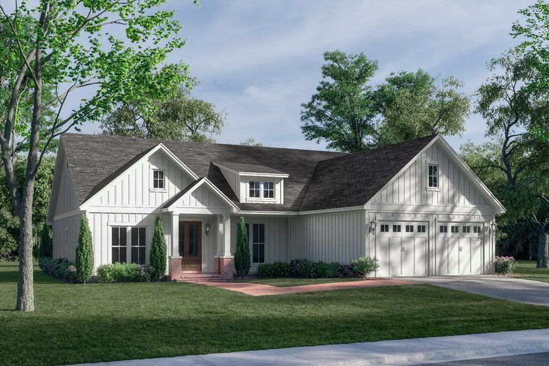 House Design - Ranch Exterior - Front Elevation Plan #430-287