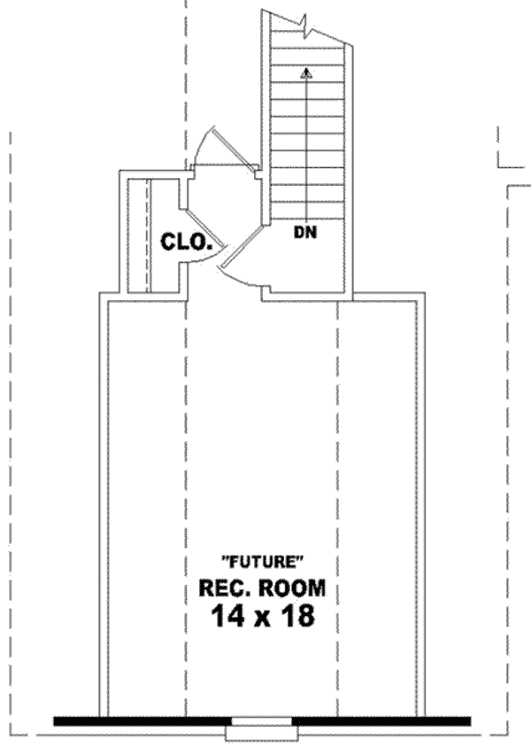 Floor Plan - Other Floor for Traditional House Plan #81-805 - 3 bed, 2 bath