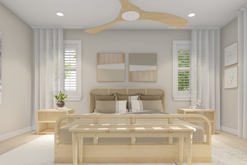Dream House Plan - Interior - Master Bedroom 1 for Traditional House Plan #1060-194 - 3 bed, 2 bath