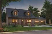 Farmhouse Style House Plan - 3 Beds 3.5 Baths 2159 Sq/Ft Plan #497-9 