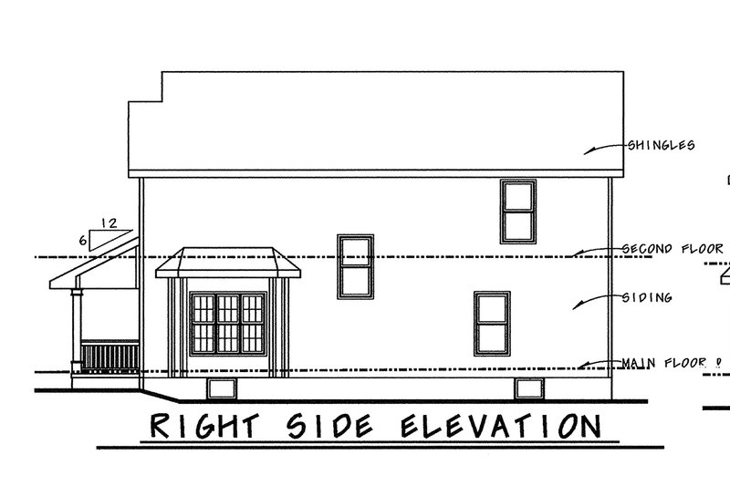 Dream House Plan - Exterior - Front Elevation 4 for Country House Plan #20-2224 - 3 bed, 2.5 bath