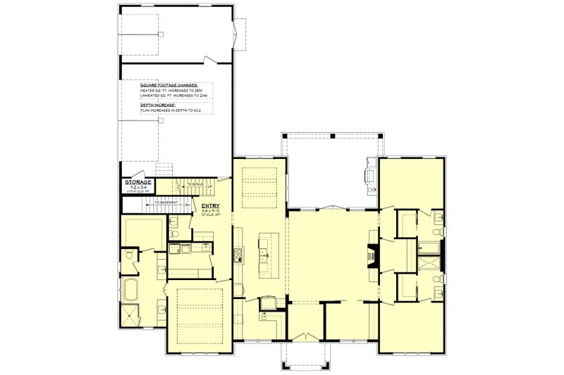 Dream House Plan - Floor Plan - Other Floor 1 for Contemporary House Plan #430-374 - 3 bed, 3.5 bath