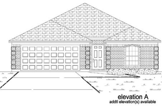 Exterior - Other Elevation for Traditional House Plan #84-327 - 3 bed, 2 bath