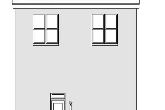 Exterior - Rear Elevation for Contemporary House Plan #932-178 - 3 bed, 2 bath