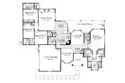 Mediterranean Style House Plan - 4 Beds 3.5 Baths 2441 Sq/Ft Plan #417-265 