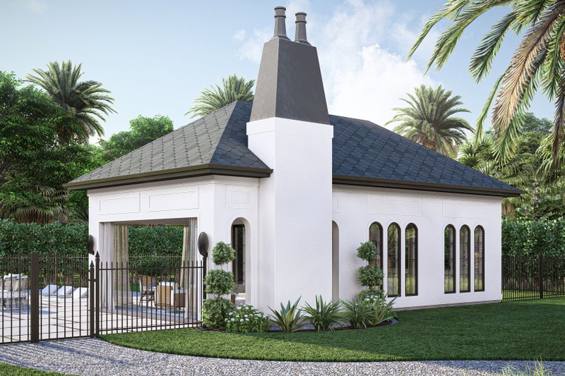 Dream House Plan - Modern Exterior - Front Elevation Plan #455-477