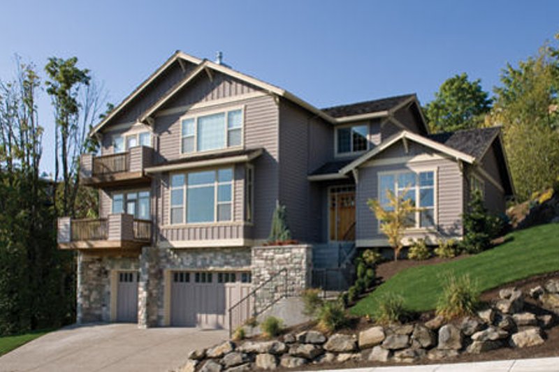 Home Plan - Traditional Exterior - Front Elevation Plan #48-178