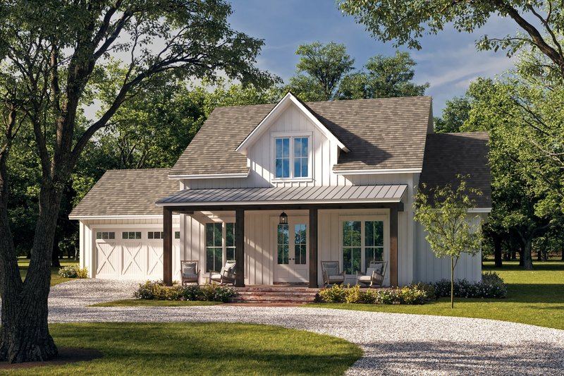 House Design - Farmhouse Exterior - Front Elevation Plan #430-318