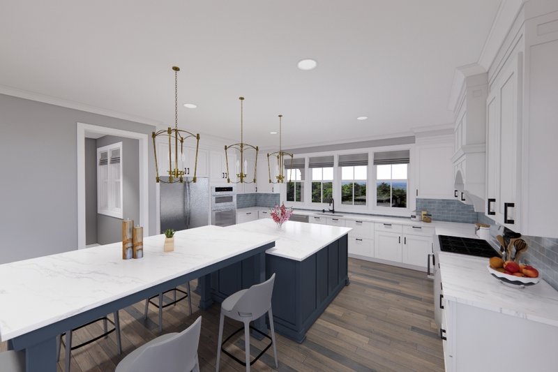 Dream House Plan - Interior - Kitchen 2 for Farmhouse House Plan #51-1564 - 4 bed, 3.5 bath