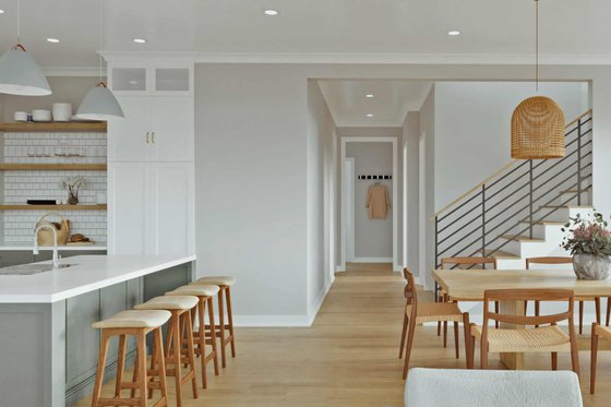 Interior - Entry for Farmhouse House Plan #1079-4 - 4 bed, 2.5 bath