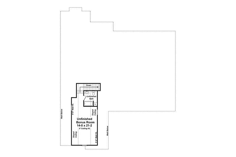 Dream House Plan - Optional Bonus Level