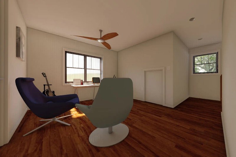 Architectural House Design - Interior - Other 1 for Bungalow House Plan #126-270 - 2 bed, 2 bath