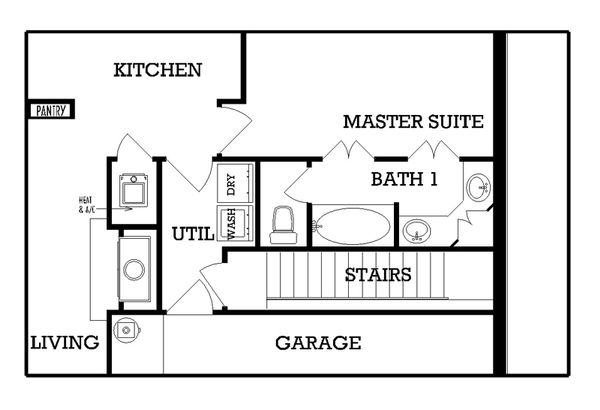 House Blueprint - European Floor Plan - Other Floor Plan #45-113