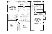 Craftsman Style House Plan - 4 Beds 3.5 Baths 2814 Sq/Ft Plan #48-930 