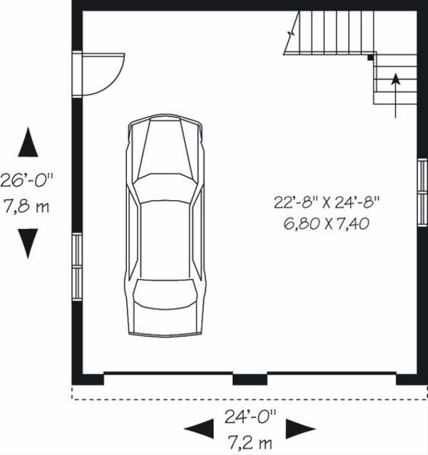 Home Plan - Traditional Floor Plan - Main Floor Plan #23-767