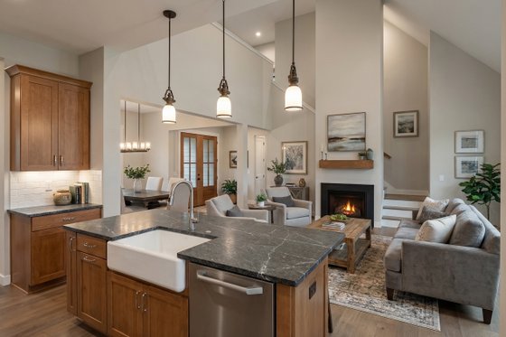 Interior - Kitchen for Cottage House Plan #120-298 - 3 bed, 2 bath