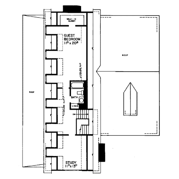 Home Plan - Southern Floor Plan - Other Floor Plan #72-357