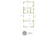 Farmhouse Style House Plan - 2 Beds 2 Baths 800 Sq/Ft Plan #1106-43 