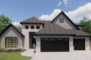 Traditional Style House Plan - 4 Beds 3.5 Baths 3551 Sq/Ft Plan #1098-14 