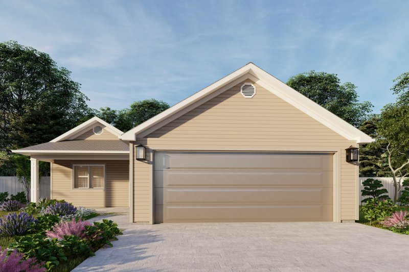 Dream House Plan - Exterior - Front Elevation 4 for Traditional House Plan #1060-181 - 3 bed, 2 bath