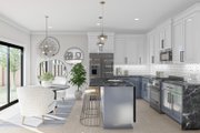 Modern Style House Plan - 3 Beds 2.5 Baths 1464 Sq/Ft Plan #455-278 
