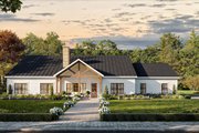Barndominium Style House Plan - 4 Beds 3.5 Baths 2866 Sq/Ft Plan #1117-25 Exterior 