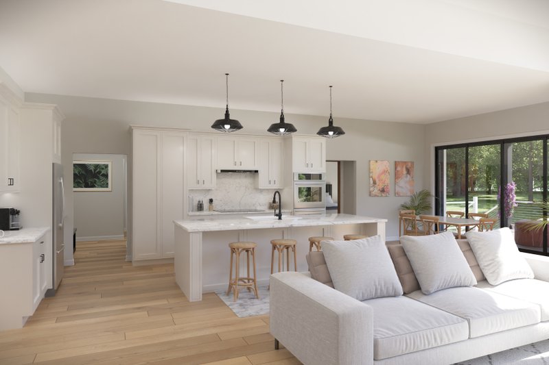 House Blueprint - Interior - Kitchen 1 for Farmhouse House Plan #1089-45 - 3 bed, 2.5 bath