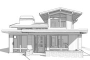 Modern Style House Plan - 3 Beds 2.5 Baths 2237 Sq/Ft Plan #895-158 