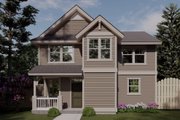 Craftsman Style House Plan - 3 Beds 2.5 Baths 1469 Sq/Ft Plan #53-731 