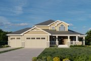 Craftsman Style House Plan - 5 Beds 3.5 Baths 3630 Sq/Ft Plan #112-220 