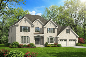 Traditional Exterior - Front Elevation Plan #17-411