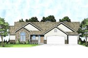 Traditional Style House Plan - 3 Beds 2 Baths 1539 Sq/Ft Plan #58-235 