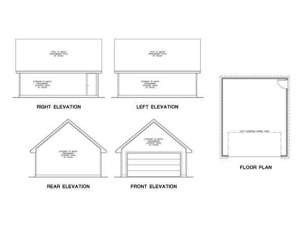 Cabin Floor Plan - Other Floor Plan #472-441