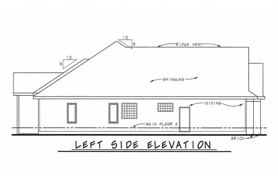 Left Side Elevation