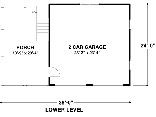 Home Plan - Traditional Floor Plan - Main Floor Plan #56-569